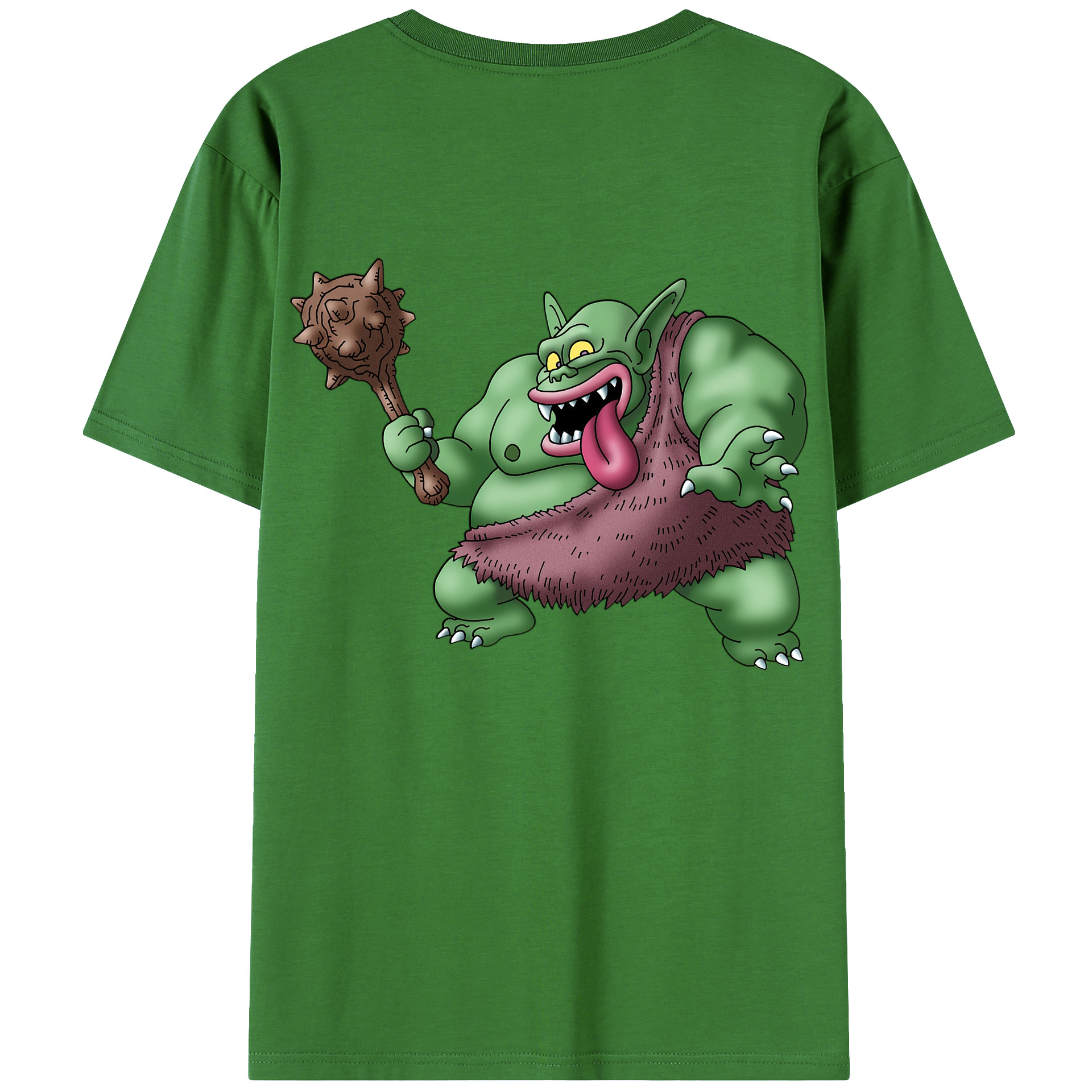 （画像用） ドラゴンクエスト Doragon Kuesuto Dragon Quest レディース半袖Tシャツ(バックプリント)